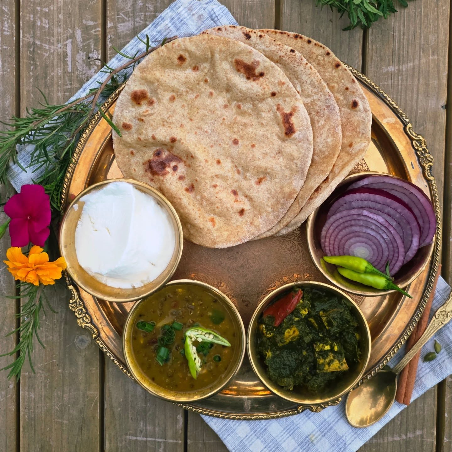 Punjabi tiffin dish